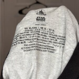 Disney Star Wars Men's Sweater - Gray and Black